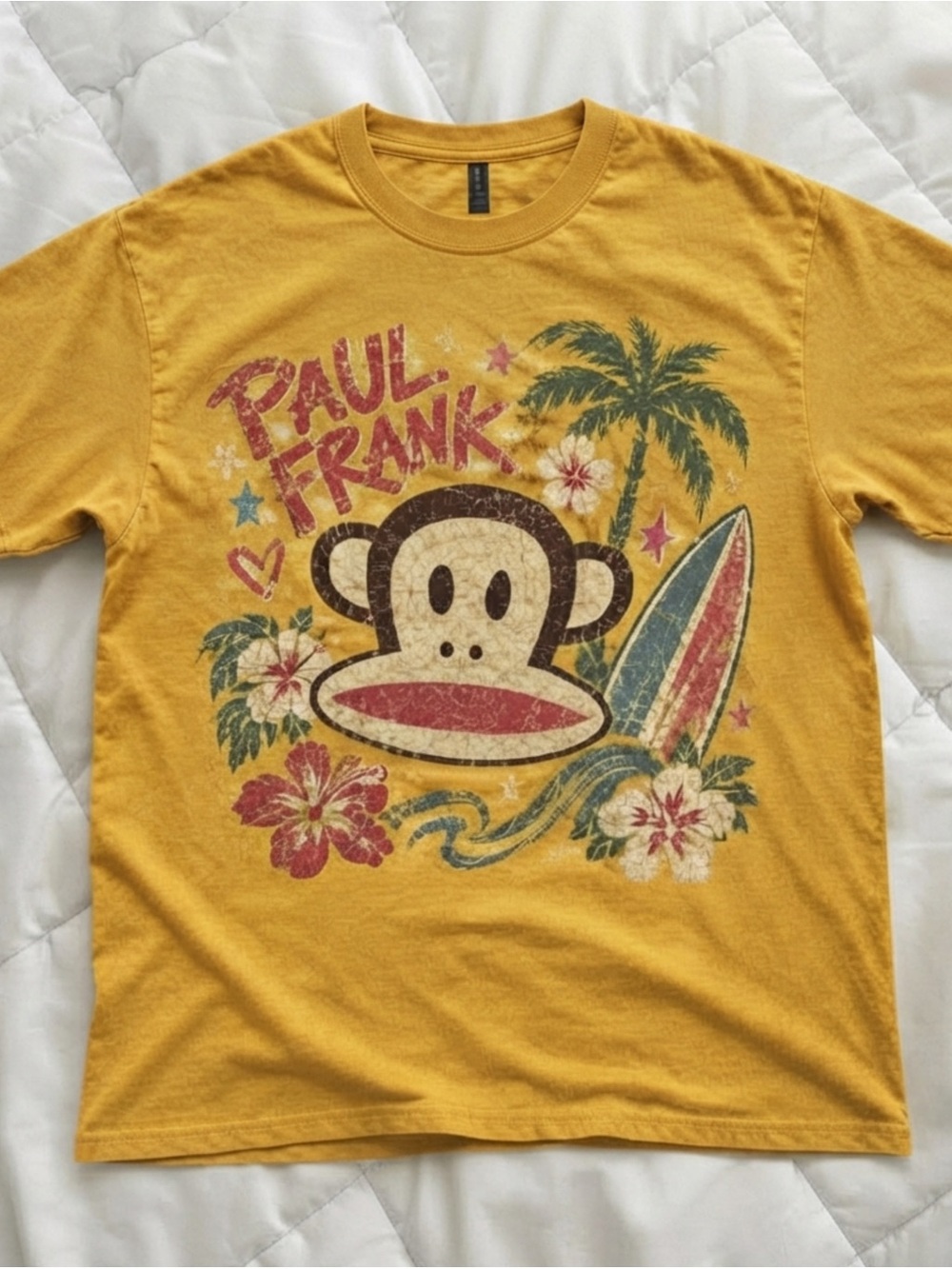 Gildan Yellow Monkey Graphic Tee